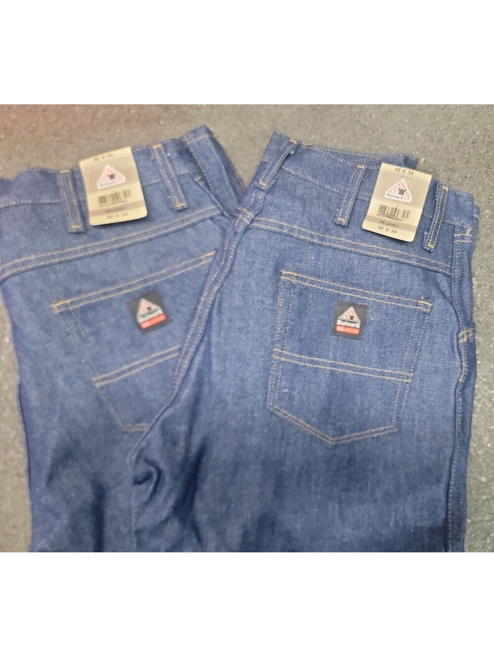 Bulwark FR Jeans Lot Of (2)32x34Blue Straight Fit PEJ2DD1. 18 ATPV NWT